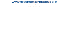 Desktop Screenshot of greencentermatteucci.it